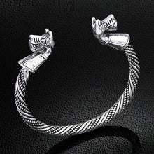 Load image into Gallery viewer, Vintage Gold Silver Teen Wolf Bangles