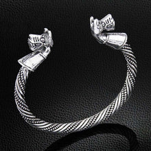 Load image into Gallery viewer, Vintage Gold Silver Teen Wolf Bangles